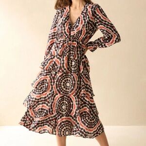 Marie Oliver Blythe Midi Dress, Mandala